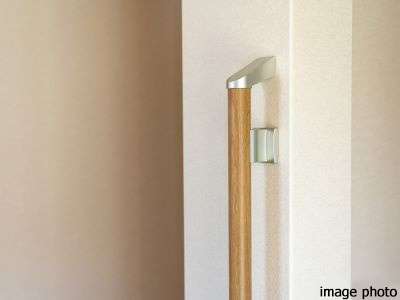 手摺下地の施工｜ザ・パークハウス日本橋大伝馬町