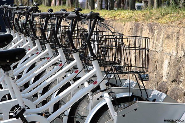 シェアサイクルイメージ｜ザ・パークハウス日本橋大伝馬町