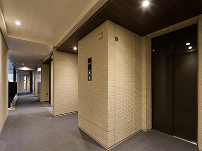 エレベーターホール｜ザ・パークハウス日本橋大伝馬町