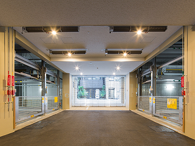 駐車場車路｜ザ・パークハウス日本橋大伝馬町