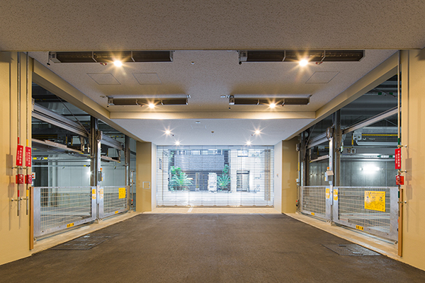 駐車場車路｜ザ・パークハウス日本橋大伝馬町